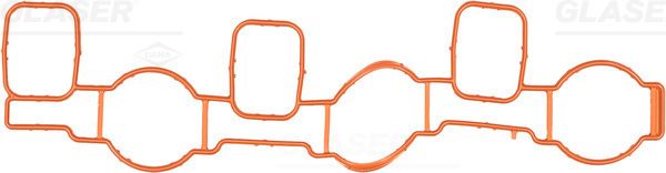 GLASER X59473-01 Gasket, intake manifold