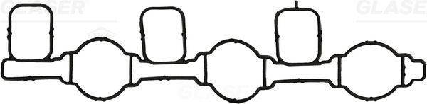 GLASER X89125-01 Gasket, intake manifold
