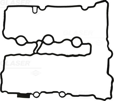 GLASER X90182-01 Gasket, cylinder head cover