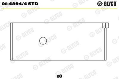 Connecting Rod Bearing GLYCO 01-4894/4 STD