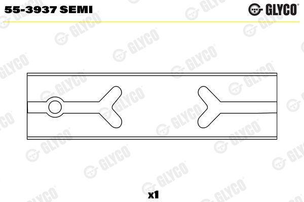 GLYCO 55-3937 SEMI Small End Bushes, connecting rod