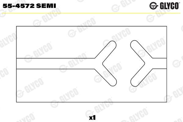 GLYCO 55-4572 SEMI Small End Bushes, connecting rod