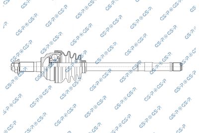 Drive Shaft GSP 234001