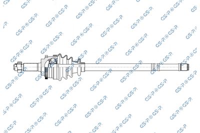 Drive Shaft GSP 234169