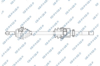 Drive Shaft GSP 250319