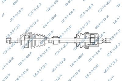 Drive Shaft GSP 251070