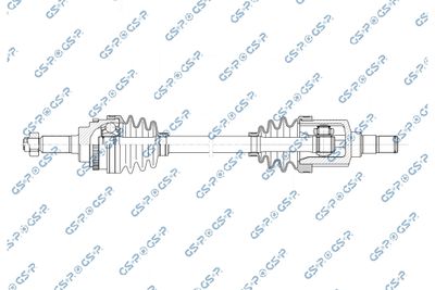 Drive Shaft GSP 257070
