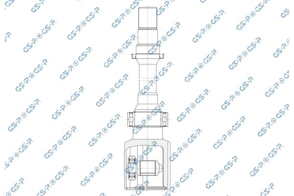 GSP 602500 Joint Kit, drive shaft