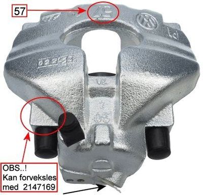 Brake Caliper HELLA PAGID 8AC 355 391-411