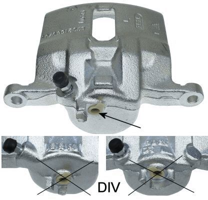 HELLA PAGID 8AC 355 392-171 Brake Caliper