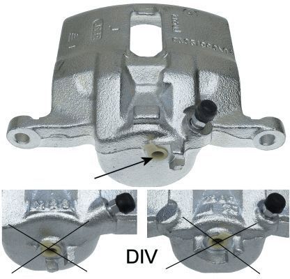 HELLA PAGID 8AC 355 392-181 Brake Caliper