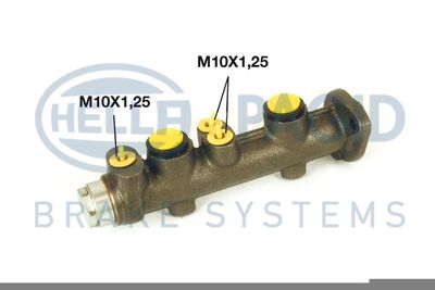 Brake Master Cylinder HELLA PAGID 8AM 355 505-781