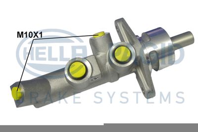 Brake Master Cylinder HELLA PAGID 8AM 355 505-931