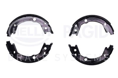 Brake Shoe Set, parking brake HELLA PAGID 8DA 355 050-061