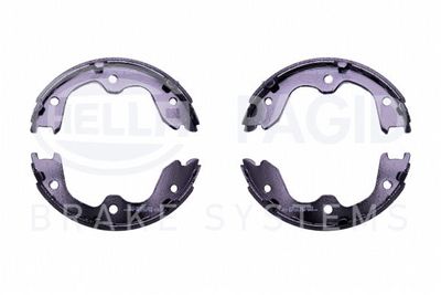 Brake Shoe Set, parking brake HELLA PAGID 8DA 355 050-691