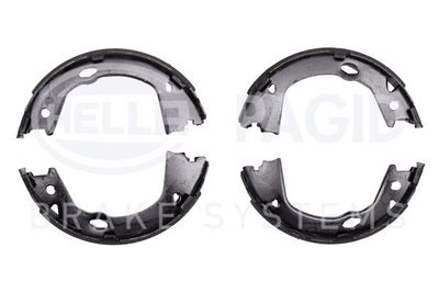 Brake Shoe Set, parking brake HELLA PAGID 8DA 355 051-081
