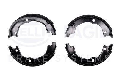 Brake Shoe Set, parking brake HELLA PAGID 8DA 355 051-111