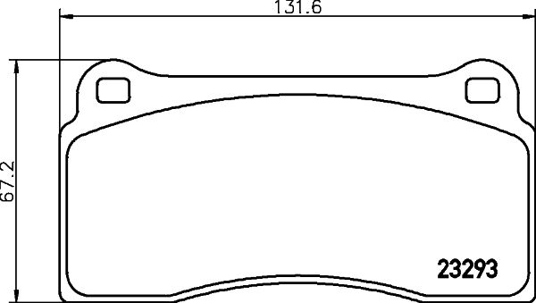 HELLA PAGID 8DB 355 008-981 Brake Pad Set, disc brake