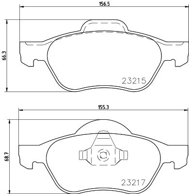 HELLA PAGID 8DB 355 009-091 Brake Pad Set, disc brake