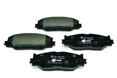 Brake Pad Set, disc brake HELLA PAGID 8DB 355 012-241