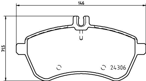 HELLA PAGID 8DB 355 012-581 Brake Pad Set, disc brake