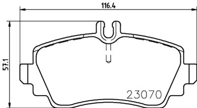 Brake Pad Set, disc brake HELLA PAGID 8DB 355 018-311