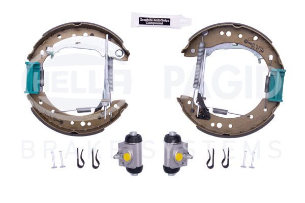 HELLA PAGID 8DB 355 022-931 Brake Shoe Set