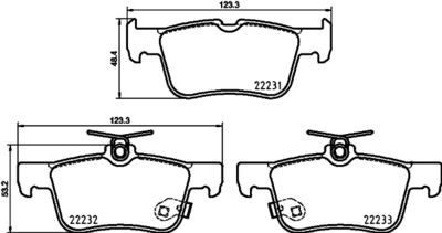 Brake Pad Set, disc brake HELLA PAGID 8DB 355 037-791
