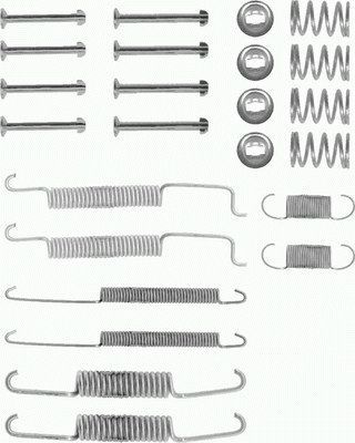 HELLA PAGID 8DZ 355 200-011 Accessory Kit, brake shoes