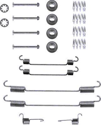 Accessory Kit, brake shoes HELLA PAGID 8DZ 355 200-341