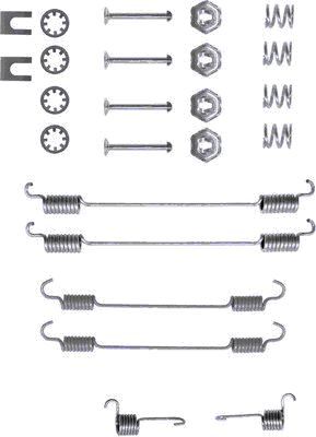 Accessory Kit, brake shoes HELLA PAGID 8DZ 355 200-371