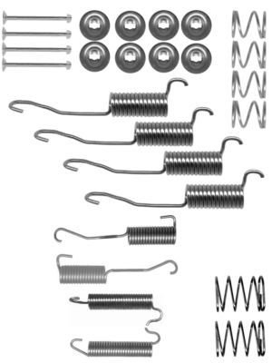HELLA PAGID 8DZ 355 200-501 Accessory Kit, brake shoes