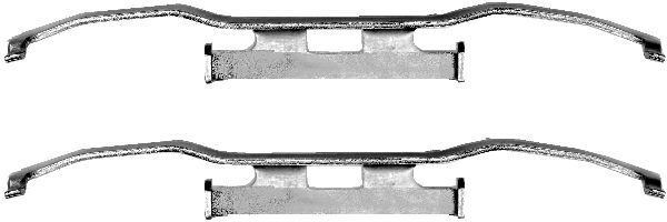 HELLA PAGID 8DZ 355 201-261 Accessory Kit, brake caliper