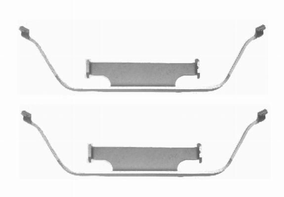HELLA PAGID 8DZ 355 201-511 Accessory Kit, brake caliper