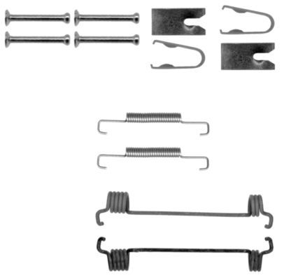 HELLA PAGID 8DZ 355 201-961 Accessory Kit, parking brake shoes