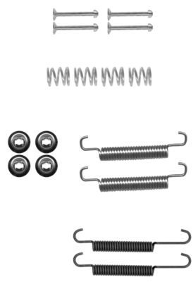 HELLA PAGID 8DZ 355 202-031 Accessory Kit, parking brake shoes