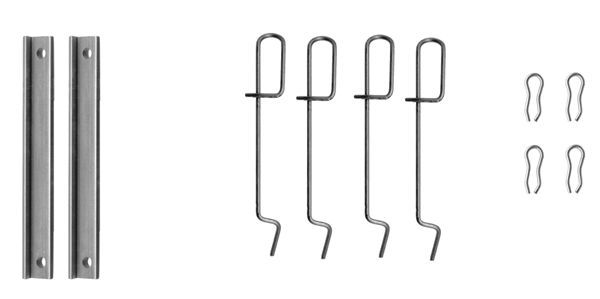 HELLA PAGID 8DZ 355 202-411 Accessory Kit, disc brake pad