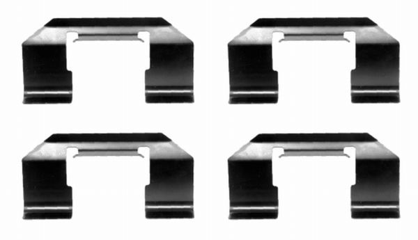 HELLA PAGID 8DZ 355 202-491 Accessory Kit, disc brake pad