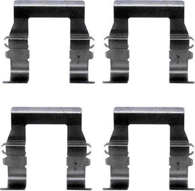 Accessory Kit, disc brake pad HELLA PAGID 8DZ 355 202-551
