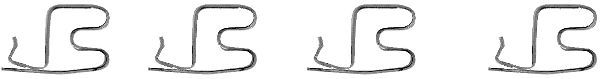 HELLA PAGID 8DZ 355 202-671 Accessory Kit, disc brake pad