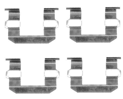 HELLA PAGID 8DZ 355 203-131 Accessory Kit, disc brake pad