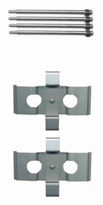 HELLA PAGID 8DZ 355 203-481 Accessory Kit, disc brake pad