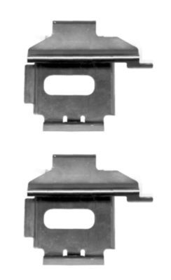 Accessory Kit, disc brake pad HELLA PAGID 8DZ 355 203-521