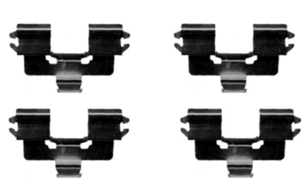 HELLA PAGID 8DZ 355 203-711 Accessory Kit, disc brake pad