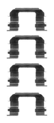 Accessory Kit, disc brake pad HELLA PAGID 8DZ 355 203-951