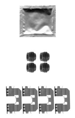 HELLA PAGID 8DZ 355 204-331 Accessory Kit, disc brake pad