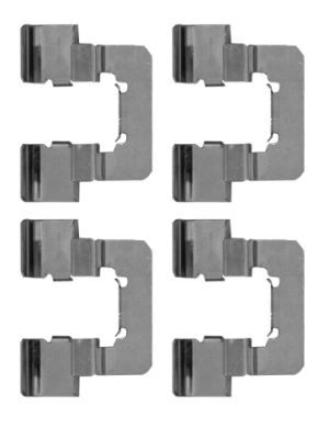 HELLA PAGID 8DZ 355 204-741 Accessory Kit, disc brake pad