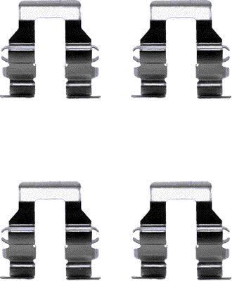HELLA PAGID 8DZ 355 205-001 Accessory Kit, disc brake pad