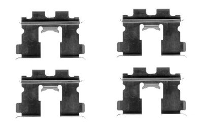 Accessory Kit, disc brake pad HELLA PAGID 8DZ 355 205-341