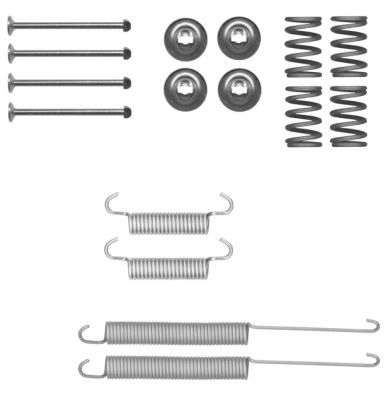 Accessory Kit, brake shoes HELLA PAGID 8DZ 355 205-411